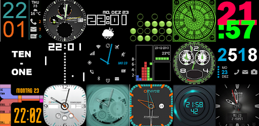 27 Watch faces for Wear & Sony PC screenshot