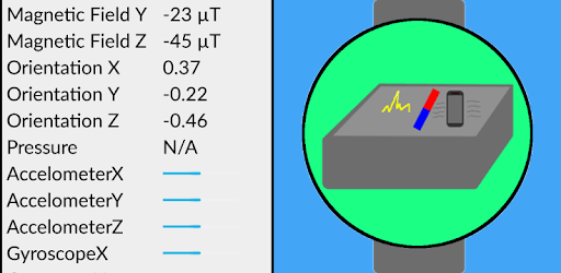 Wear Sensor Info PC screenshot Wear Sensor Info PC screenshot