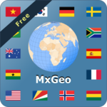 World atlas & world map MxGeo for PC