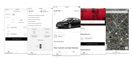 myAudi PC screenshot myAudi PC screenshot