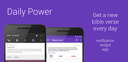 Daily Power - bible verses PC screenshot
