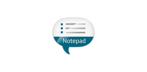 Notepad with voice input PC screenshot