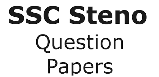 PDF Question Papers - SSC Steno PC screenshot