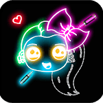 Draw and Color Jojo Siwa icon