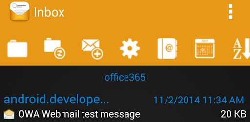 OWA Webmail PC screenshot OWA Webmail PC screenshot