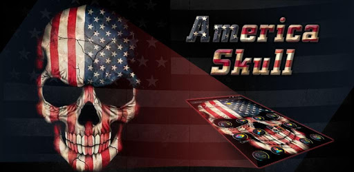 America Skull Theme PC screenshot America Skull Theme PC screenshot