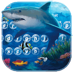 Blue Shark Water Theme for PC