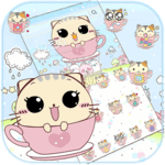 Kitty Love Cup Cat Theme icon