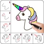 Kawaii Easy Drawing : How to draw Step by Step for PC