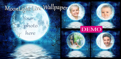 Moonlight Photo Live Wallpaper Free PC screenshot