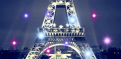 Paris Sparkles Live Wallpaper PC screenshot