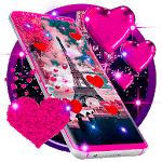 Paris Sparkles Live Wallpaper for PC
