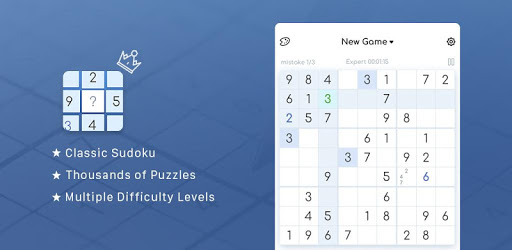 Sudoku - 💪Free Classic Sudoku Puzzles👍 PC screenshot