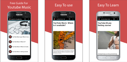 Guide For Youtube Music App PC screenshot