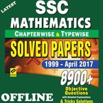 SSC Mathematics Chapter Wise Solved Paper 1999-17 for PC