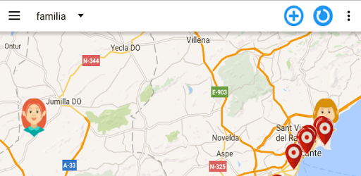 Locate your family and friends PC screenshot