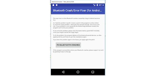 Bluetooth Crash/Error Fixer (FREE) PC screenshot