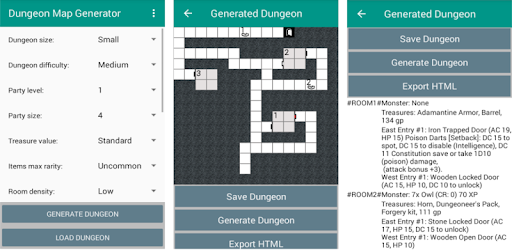 Dungeon Map Generator PC screenshot