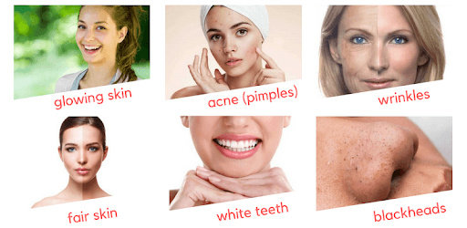 Skin and Face Care - acne, fairness, wrinkles PC screenshot Skin and Face Care - acne, fairness, wrinkles PC screenshot