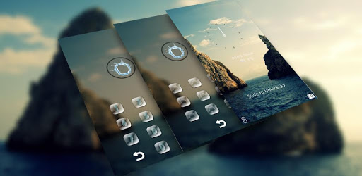 Blue ocean sky theme PC screenshot
