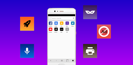 Internet browser & Explorer, adblocker browser PC screenshot