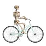 Skeleton Ragdoll Hill Biker for PC