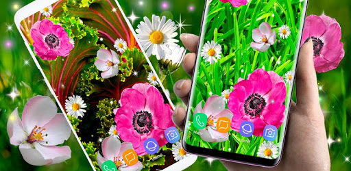 3D Flowers Parallax Live Wallpapers PC screenshot