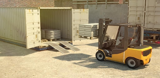 3D Forklift Simulator Parking Games 2018 PC screenshot