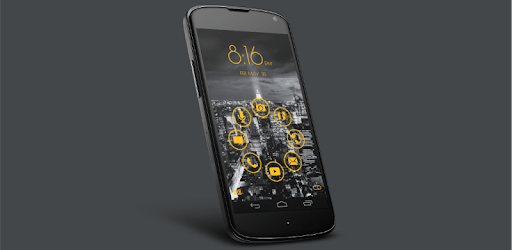 Stamped Yellow SL Theme PC screenshot Stamped Yellow SL Theme PC screenshot