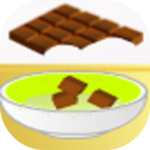 Cake flavored with chocolate for PC Cake flavored with chocolate for PC