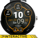 Advanced Watch Face & Clock Widget icon
