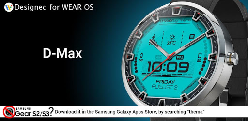 D-Max Watch Face & Clock Widget PC screenshot