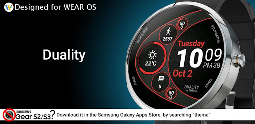 Duality Watch Face & Clock Widget PC screenshot