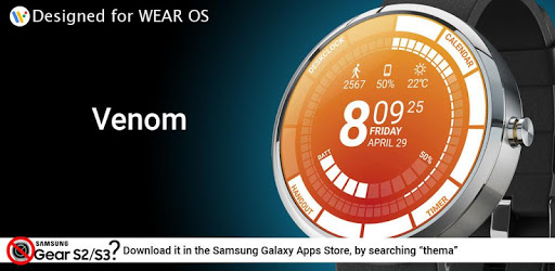 Venom Watch Face & Clock Widget PC screenshot Venom Watch Face & Clock Widget PC screenshot