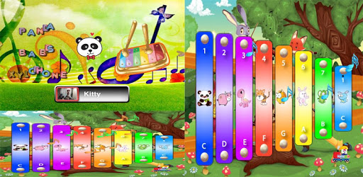 Panda Babies Xylophone Free PC screenshot