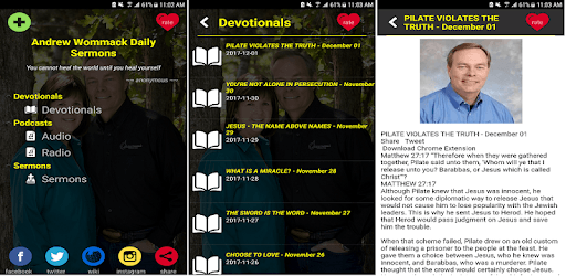 Andrew Wommack 's Daily Sermons PC screenshot