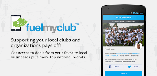 FuelMyClub PC screenshot FuelMyClub PC screenshot