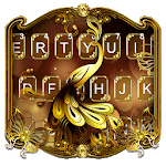Golden Glitter Butterfly Theme Keyboard for PC Golden Glitter Butterfly Theme Keyboard for PC