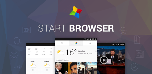 START Internet Browser PC screenshot