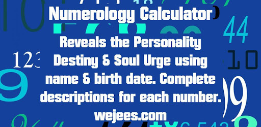 Wejees Numerology Calculator PC screenshot Wejees Numerology Calculator PC screenshot