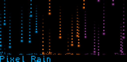 Pixel Rain Live Wallpaper PC screenshot