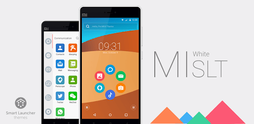 SLT MIUI White - Icons&Widget PC screenshot