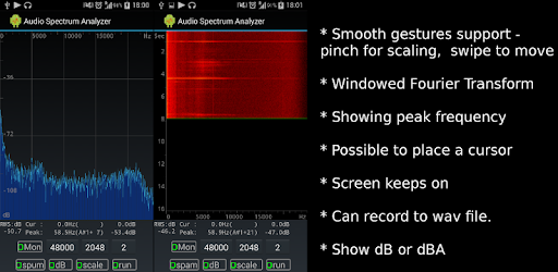 Spectrum Spectrogram Analyzer PC screenshot