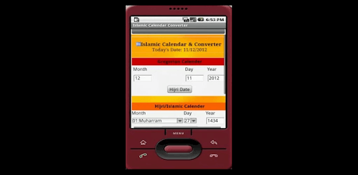 Islamic Calendar Converter PC screenshot