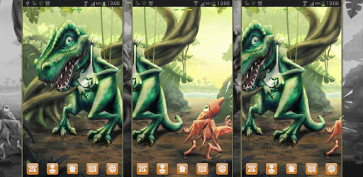 Dinosaur Theme GO Launcher EX PC screenshot