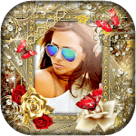 Gold Photo Frame : Luxury Photo Editor icon