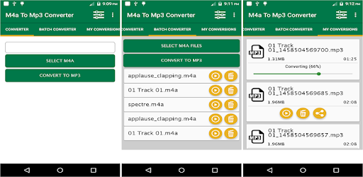 M4a To Mp3 Converter PC screenshot