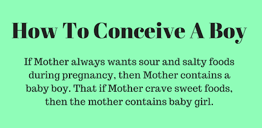 How To Conceive A Boy PC screenshot