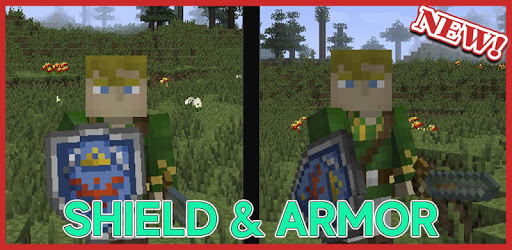 Shield and armor for Minecraft PC screenshot
