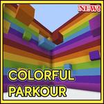 Colorful parkour for minecraft for PC